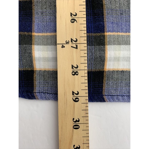 Mambo Australia Plaid Shirt Men’s L Casual Cotton Cargo Flip Cuffs - Picture 15 of 15